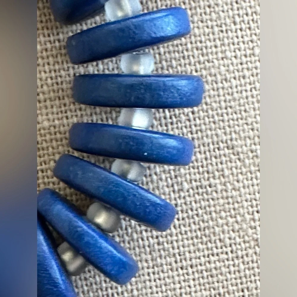 20 Inch Wood bead necklace NWOT - Picture 5 of 12